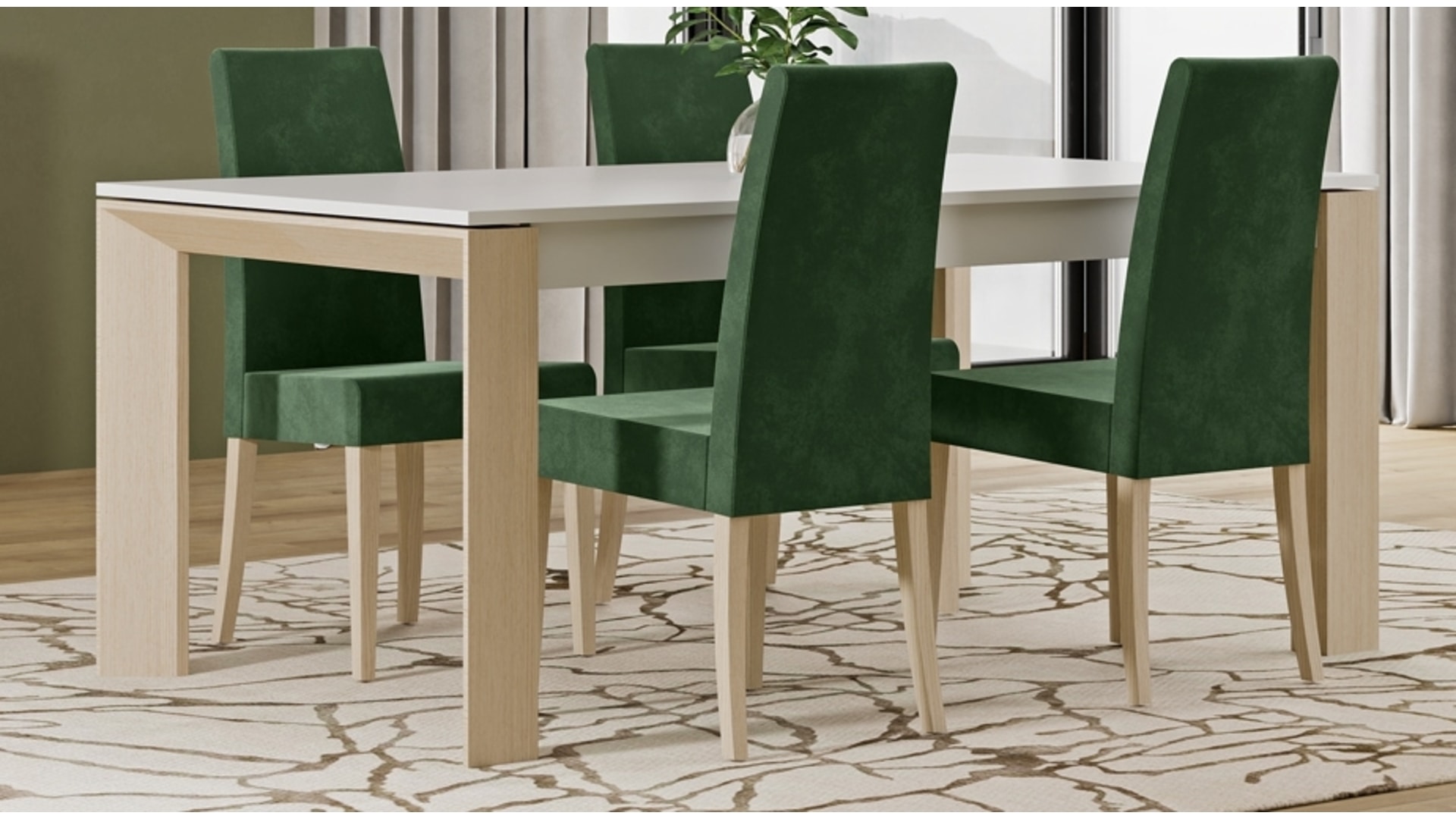 CJ Decor Mesa de Jantar Due